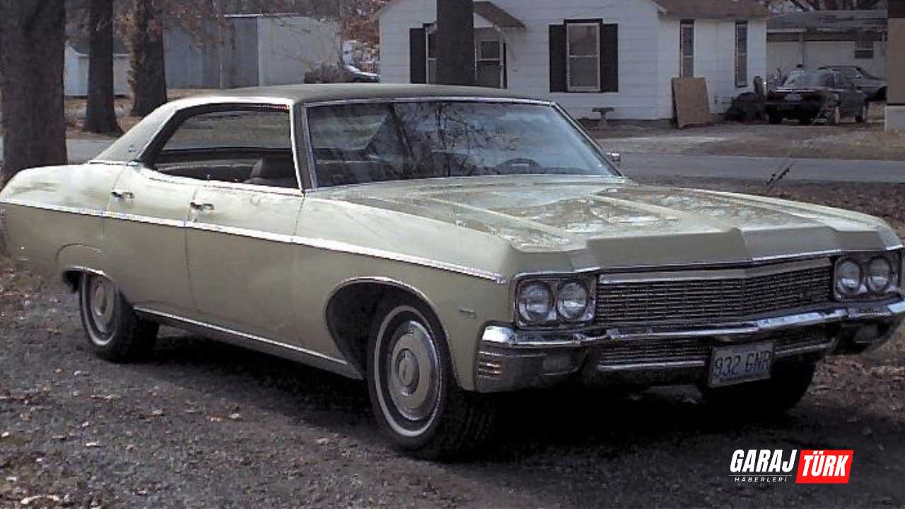 Eşkıya filmindeki 1970 Chevrolet Impala Four-Door Hardtop
